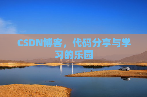 CSDN博客,代码分享与学习的乐园